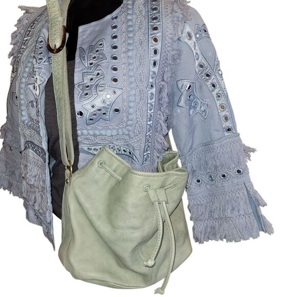 Pilcro Mint Green Shoulder Bag - Picture 1 of 7